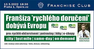 142. diskusní večer Franchise Clubu