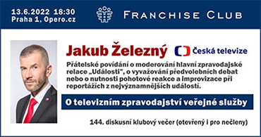 144. diskusní večer Franchise Clubu