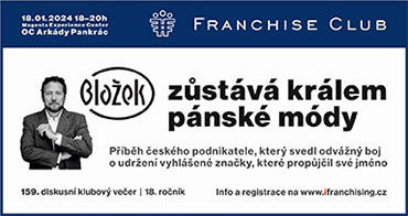 159. diskusní večer Franchise Clubu