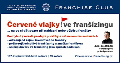 167. inspirativní setkání Franchise Clubu